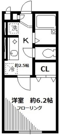 MIジュネス市川の物件間取画像